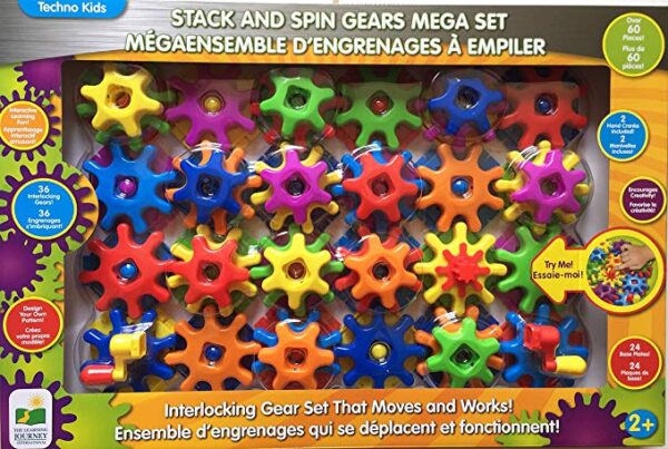 Techno Kids Stack and Spin Gears Mega Set