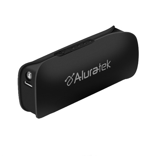 Aluratek Portable Battery Charger with LED Flash Light