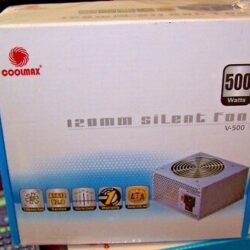 Coolmax 500 Watt 120mm Silent Fan Power Supply