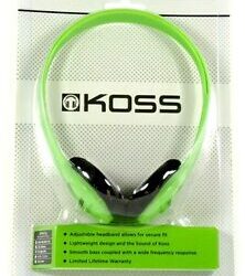 Koss Green Headphones