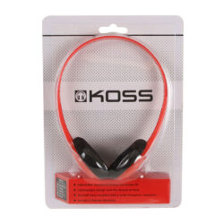 Koss Red Headphones