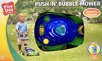 Play Day Push 'N' Bubble Mower