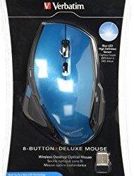 Verbatim 6 Button Deluxe Mouse Blue