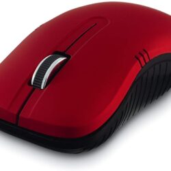Verbatim Wireless Notebook Optical Mouse Red