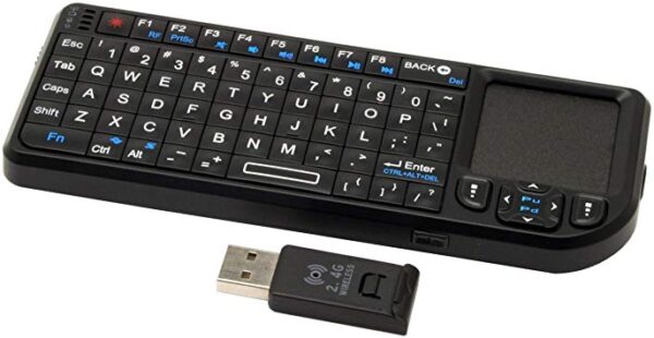 VisionTek Candy Board Bluetooth Wireless Mini Keyboard with Touch Pad