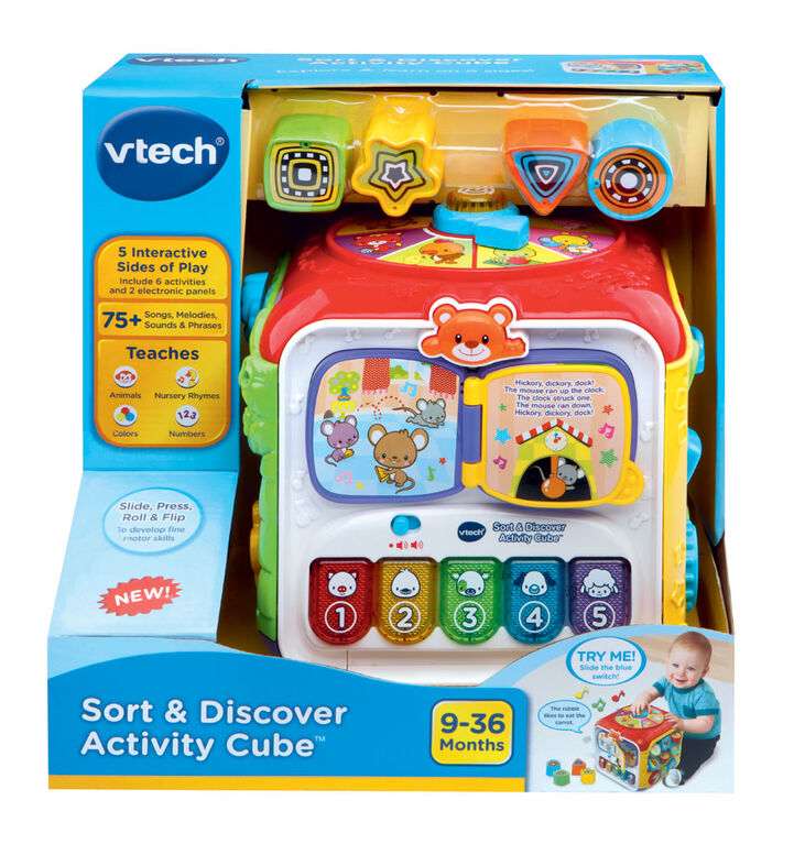 vtech Sort and Discover Activity Cube