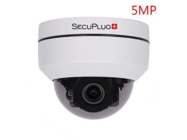 SecuPlug 5.0MP IP PTZ Camera. Model SP-MG03AR-5.0MP