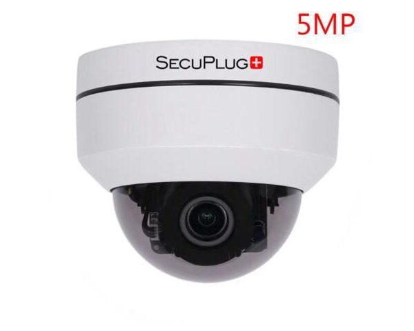 SecuPlug 5.0MP IP PTZ Camera. Model SP-MG03AR-5.0MP