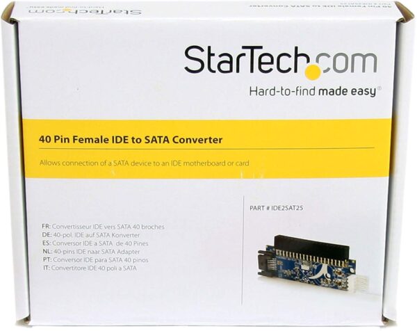StarTech 40 Pin Female IDE to SATA Converter