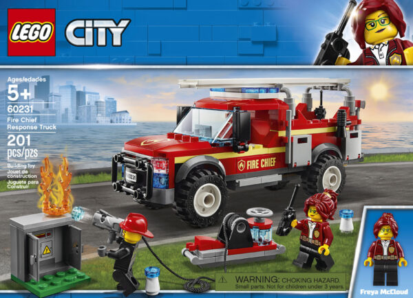 Lego City 60231 Fire Chief Response Truck
