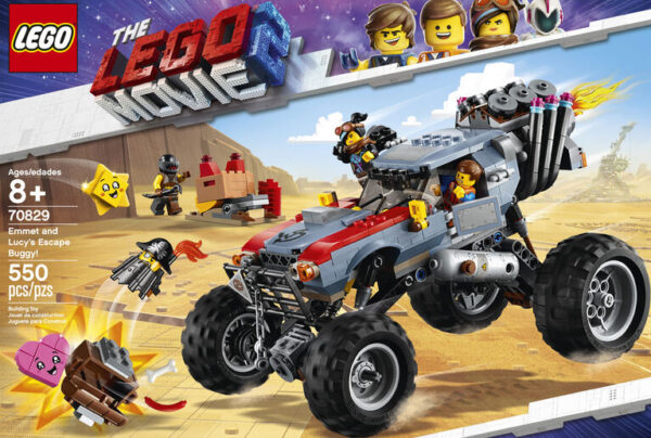 Lego Movie 2 70829 Emmet and Lucy's Escape Buggy!