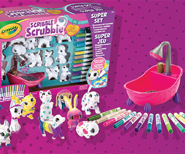 scribble scrubbie super set