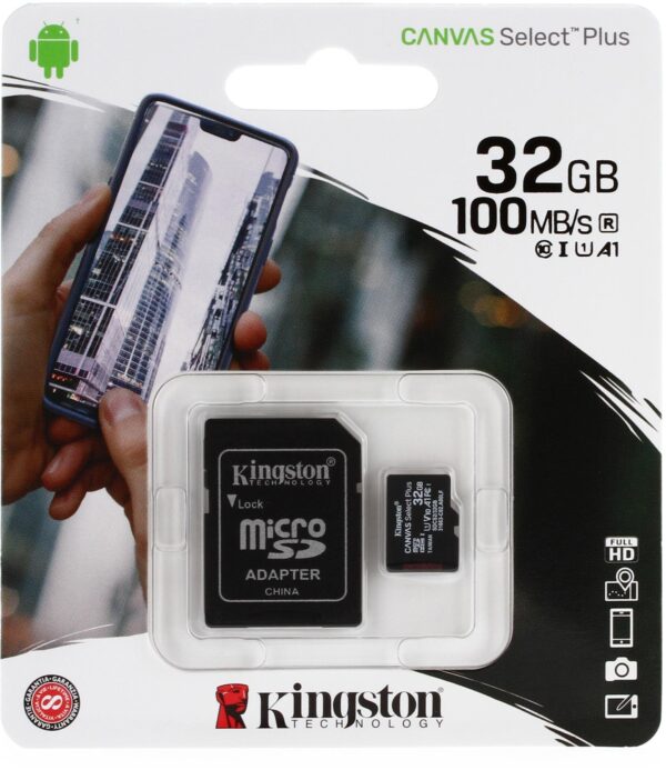 Kingston Canvas Select Plus 32GB Micro SD Cards