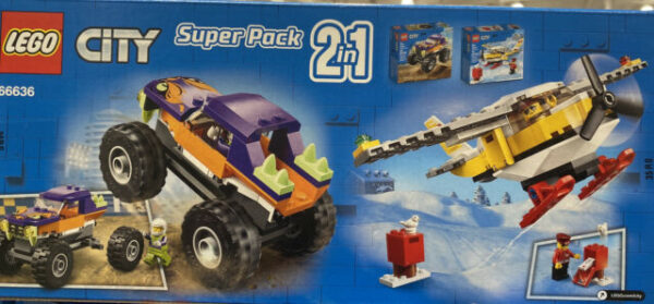 Lego City 66636 Super Pack 2 in 1