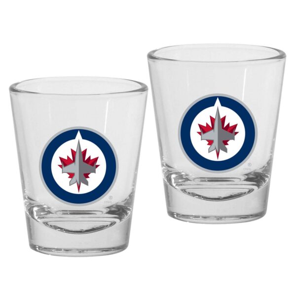 TSV Home NHL Winnipeg Jets 4pk Shot Glass Set